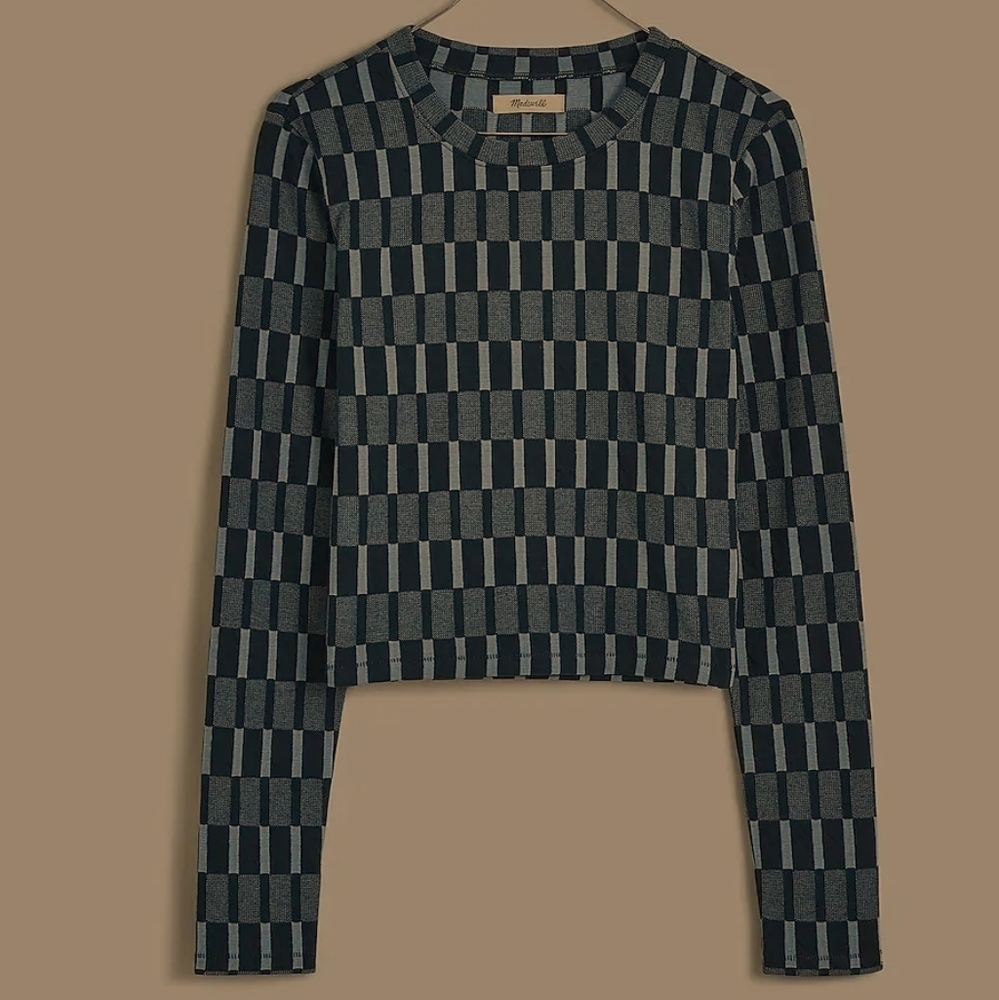 Madewell, Long Sleeve Crop, S - Picture 2 of 6